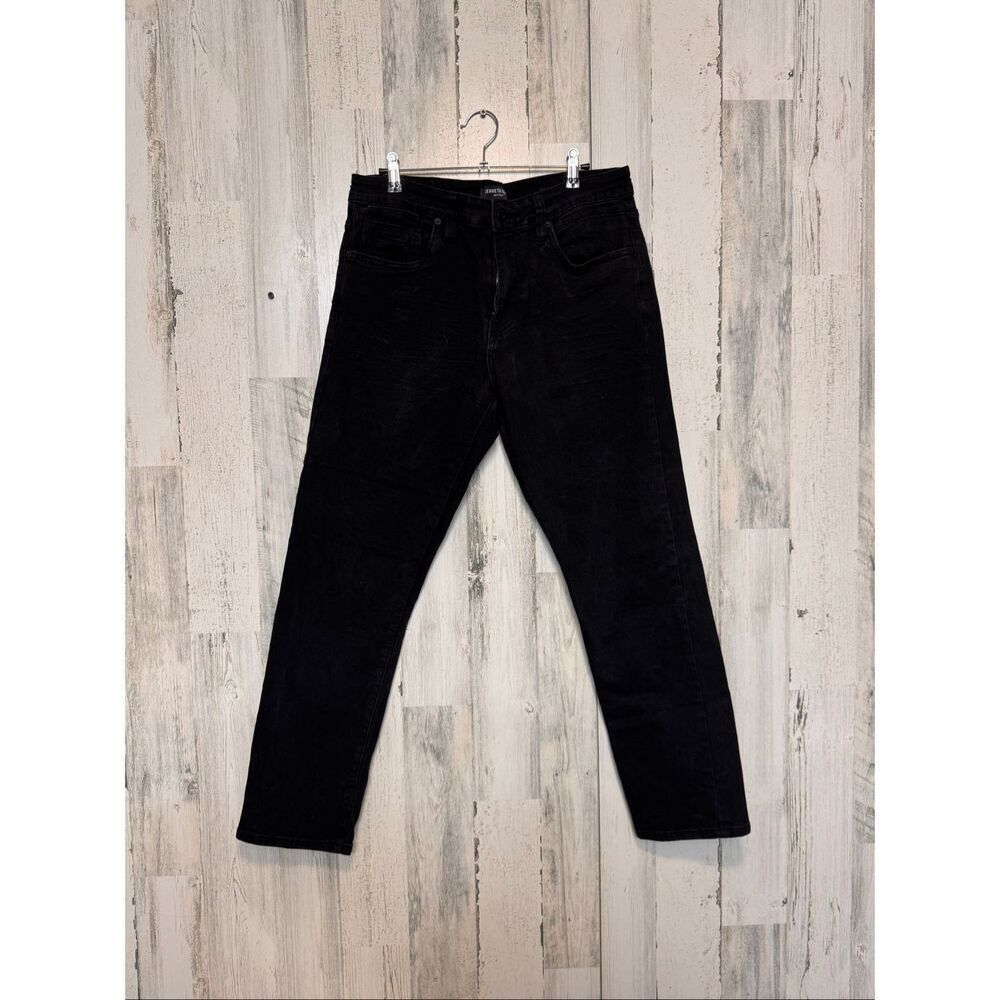Kenneth Cole New York Black Straight Fit Jeans Men’s 32x30